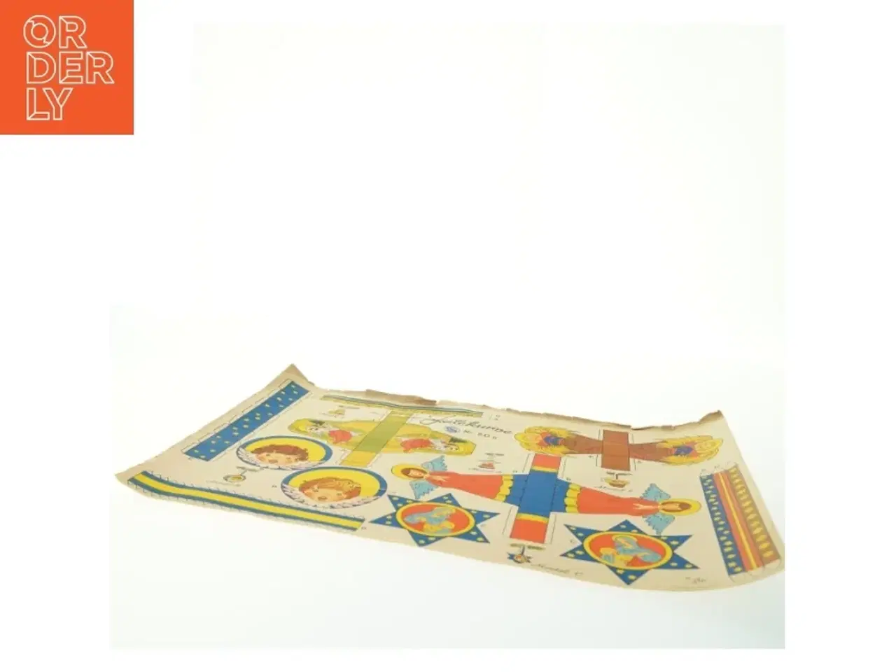Billede 2 - Vintage papirklip, jule klip (str. 46x34 cm)