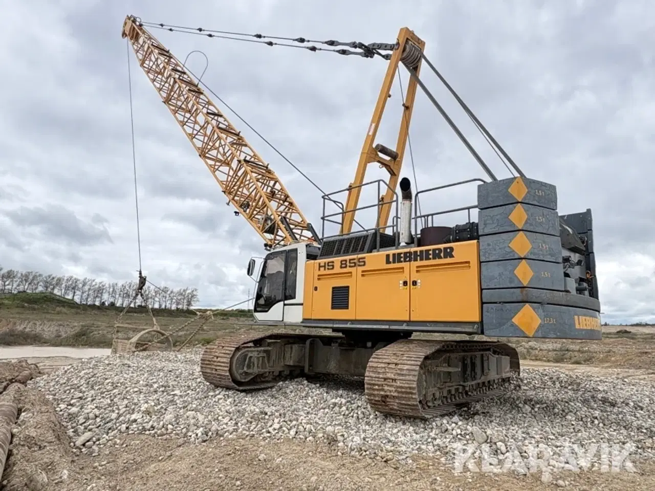 Billede 4 - Slæbeskovlsmaskine Liebherr HS 855 HD