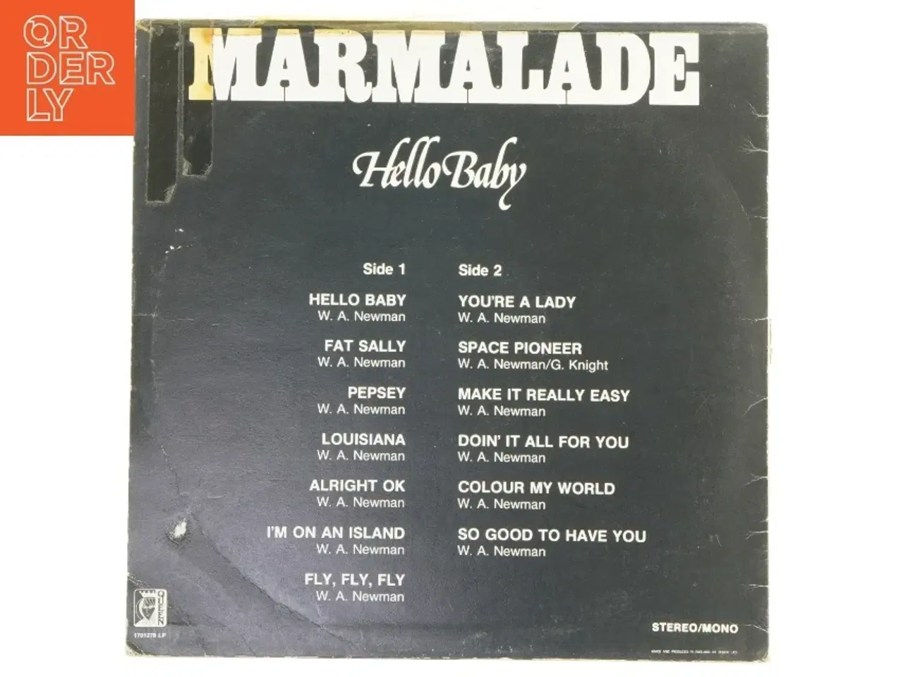 Billede 2 - Marmalade - Hello Baby LP