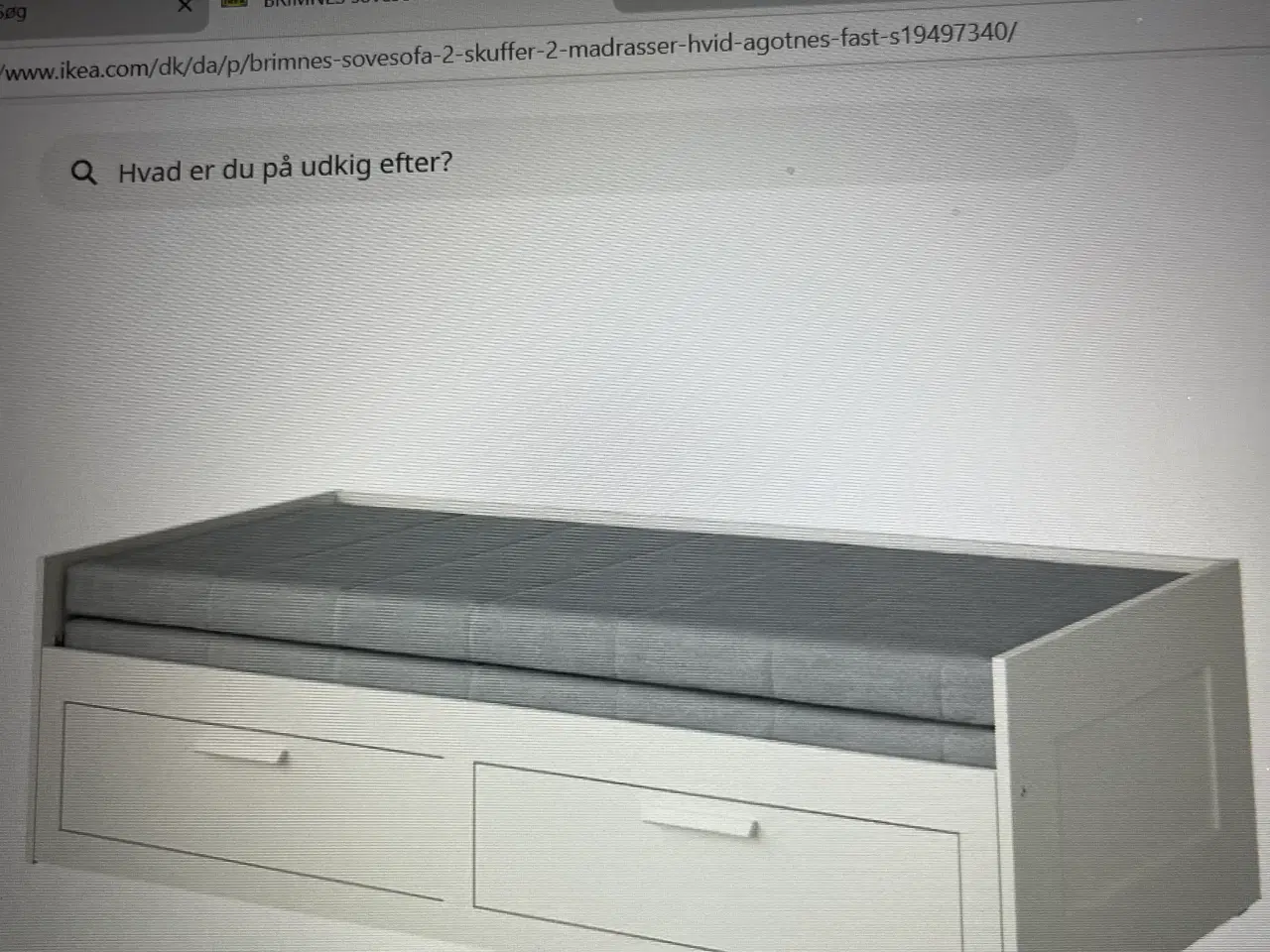 Billede 3 - Sovesofa Bremnes fra IKEA ( dobbelt)