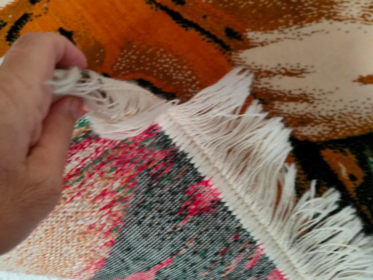 Billede 2 - Tæpper 100% uld 100.50 cm
