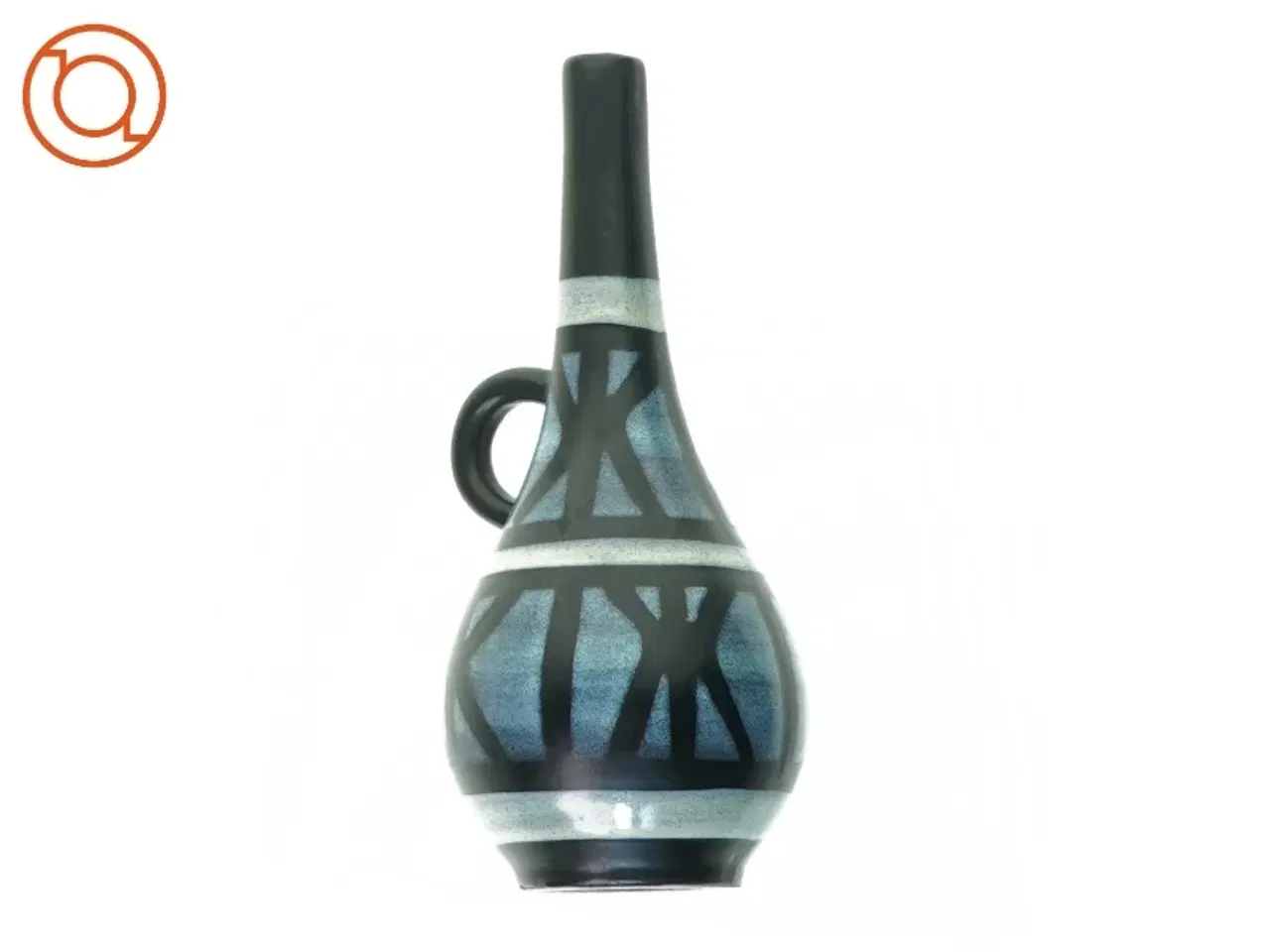 Billede 1 - Keramik Vase (str. 20 x 8 cm)