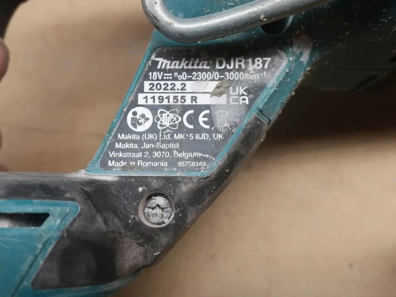 Billede 5 - Bajonetsav, multicutter mv. MAKITA Model: DTM 51, DFN 350, DJR 187, DJV 181, DC18RC