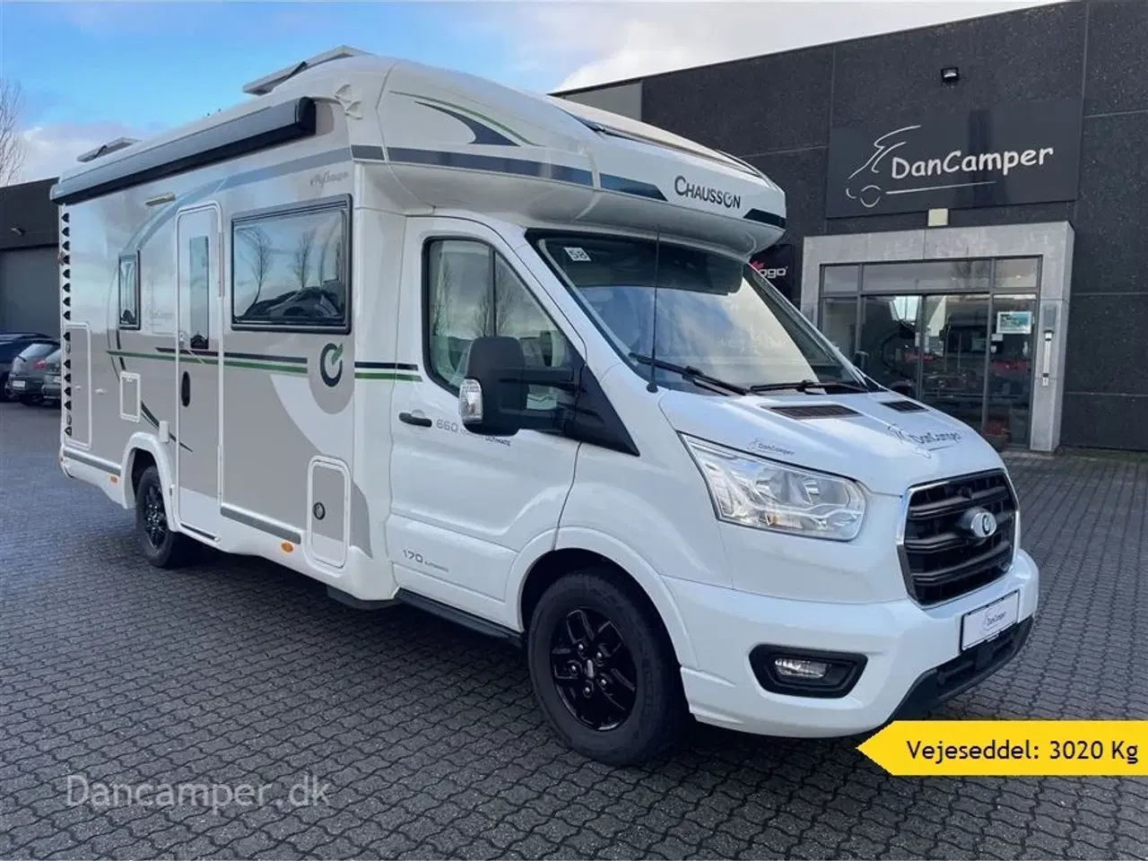 Billede 1 - 2024 - Chausson 660 Titanium ULTIMATE   UNDER KLARGØRING! Chausson 660 Titanium ULTIMATE, Elcykelholder, Lithiumbatterier, Induktionsplade, 3000W inverter