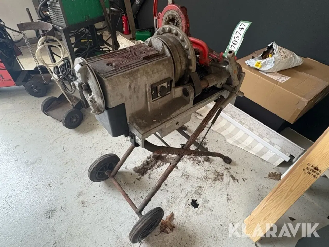Billede 5 - Skæremaskine/Rørskærer Ridgid 300 Compact