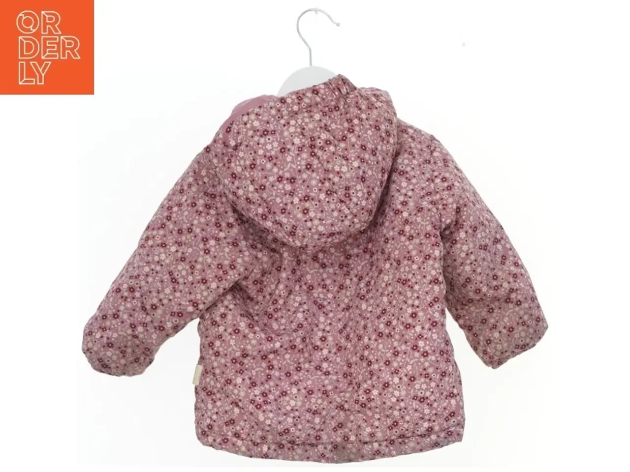 Billede 2 - Blomstret jakke til børn med hætte fra Petite Cherie (str. 86)