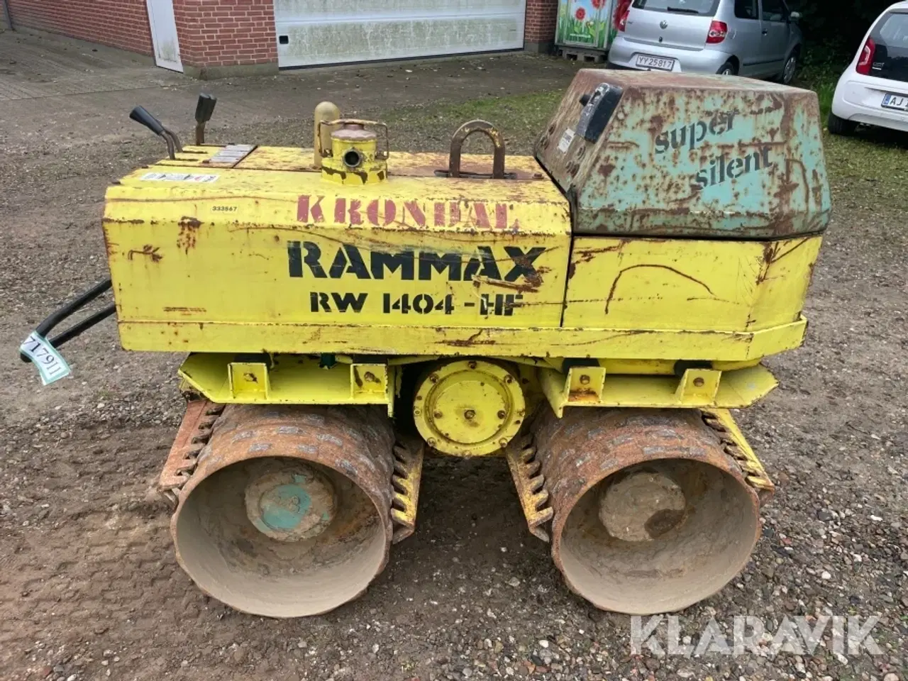 Billede 4 - Råjordskompaktor Rammax RW1404-HF