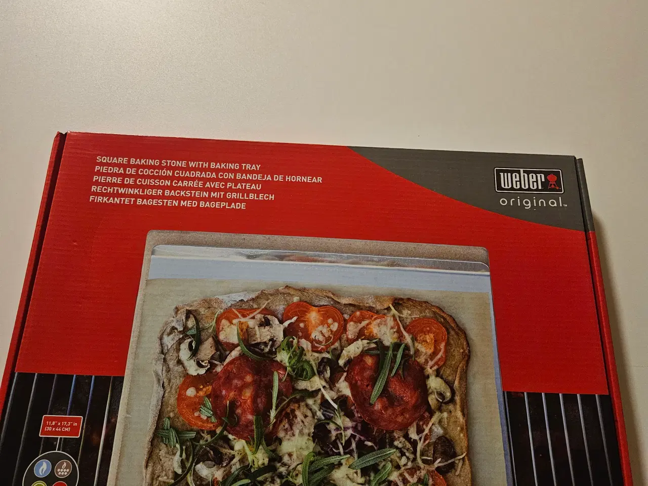 Billede 1 - Weber pizza sten.