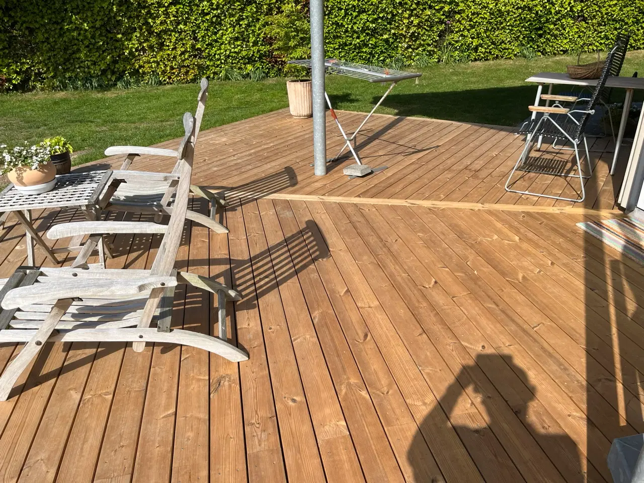 Billede 1 - Terrassebrædder termowood fejlkøb