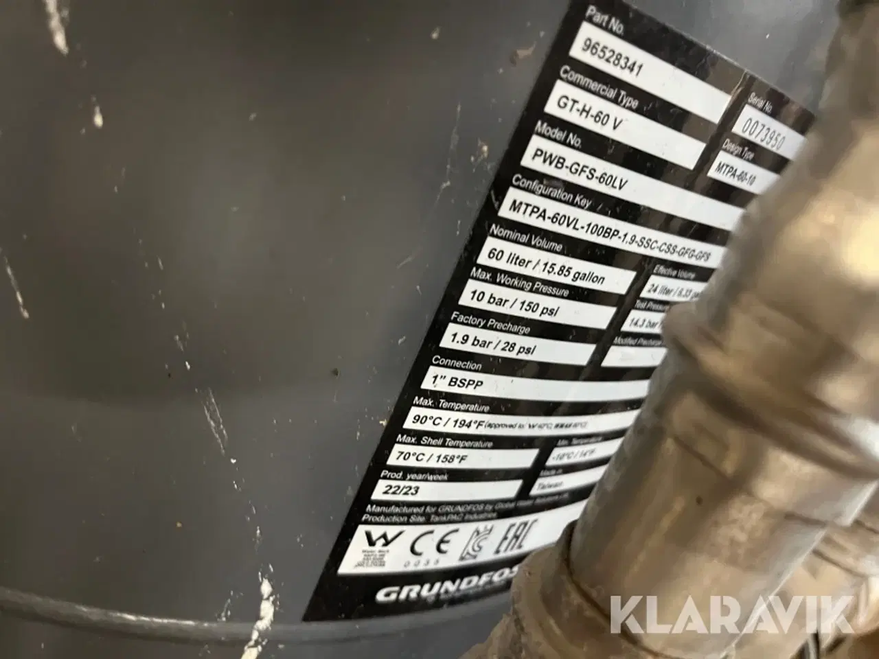 Billede 12 - Pumpe med slange trailer Grundfos PWB-GFS-60LV