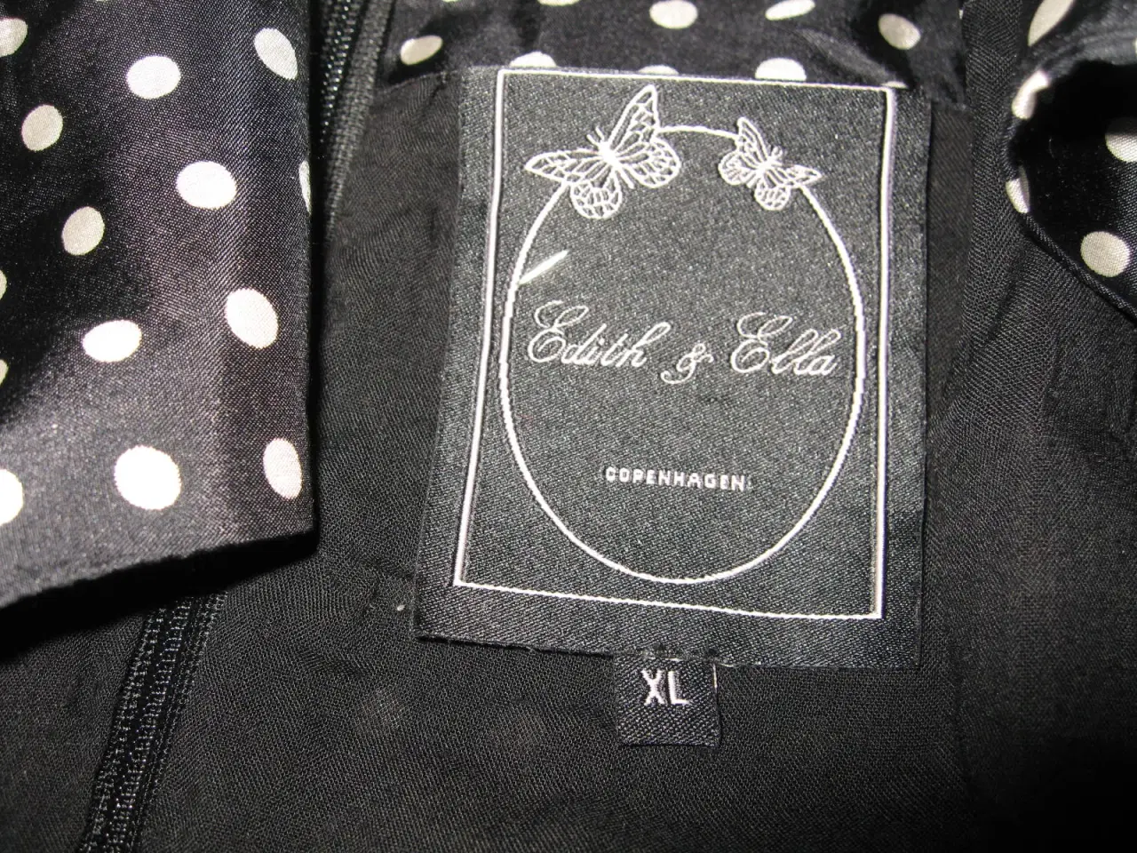 Billede 6 - Smuk Edith & Ella silke kjole str XL