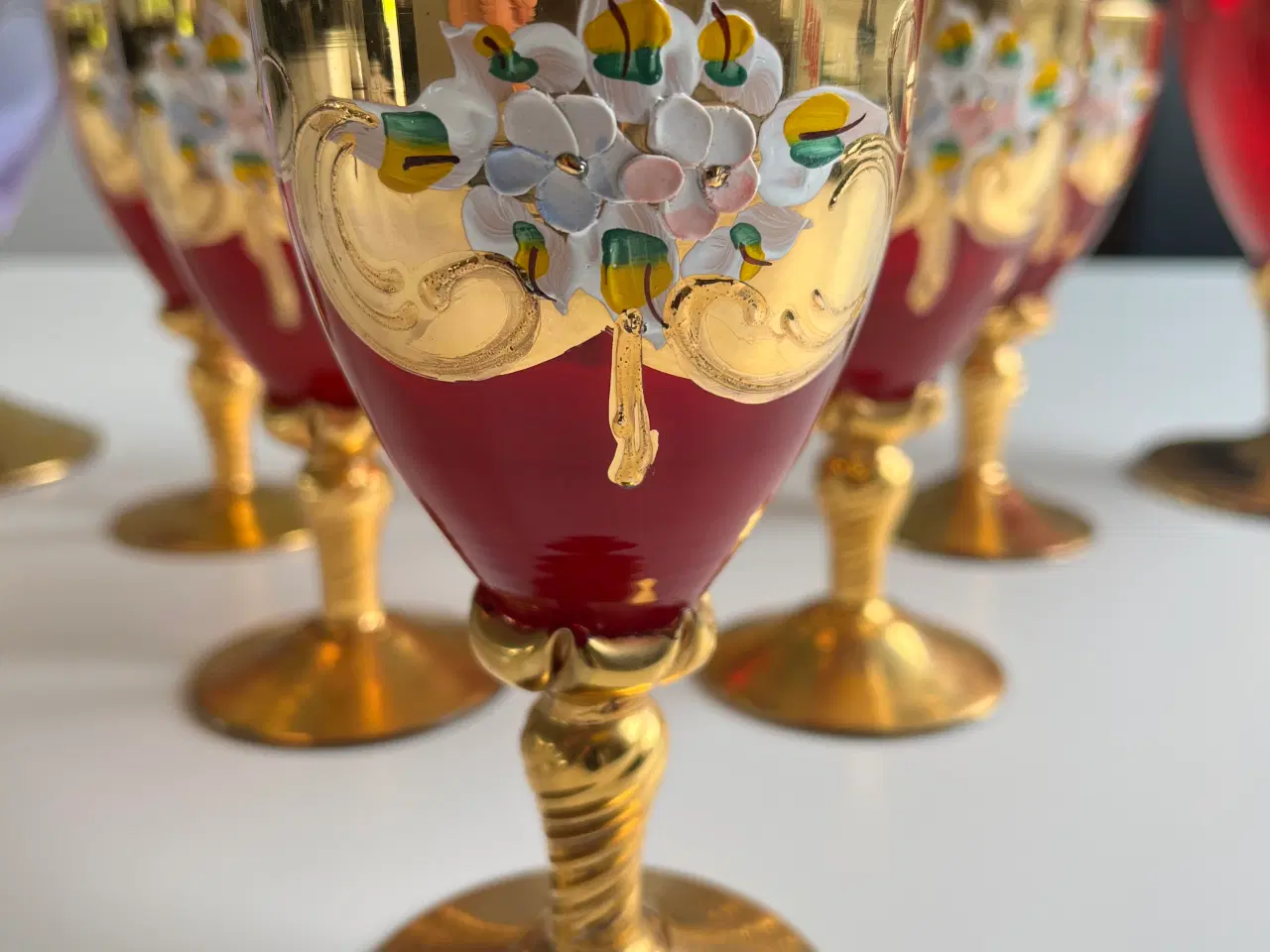Billede 2 - Ægte Murano glas og karafler