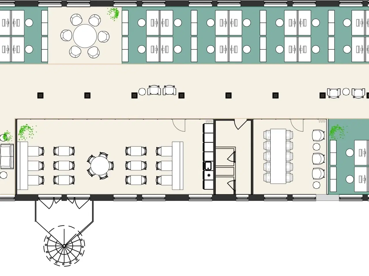 Billede 7 - Veldisponeret kontorlejemål på 674 m2 centralt i Søborg