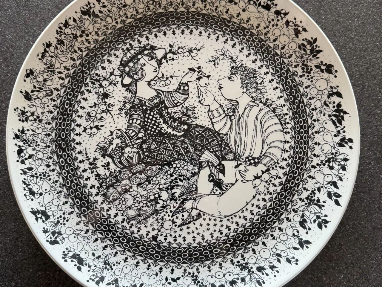 Billede 5 - Bjørn Wiinblad ø35 årstid tallerkner