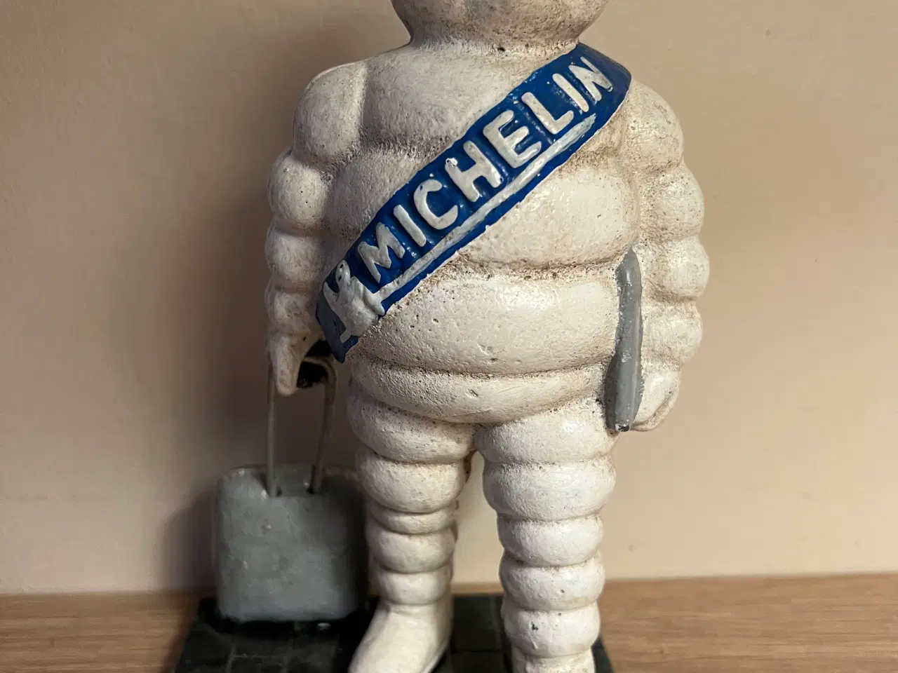 Billede 1 - Flot Michelin mand/sparebøsse i støbejern 