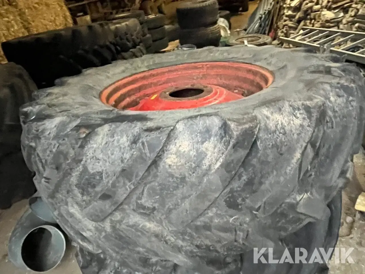 Billede 9 - Dæk med fælge Michelin 650/75 R38 2 styk