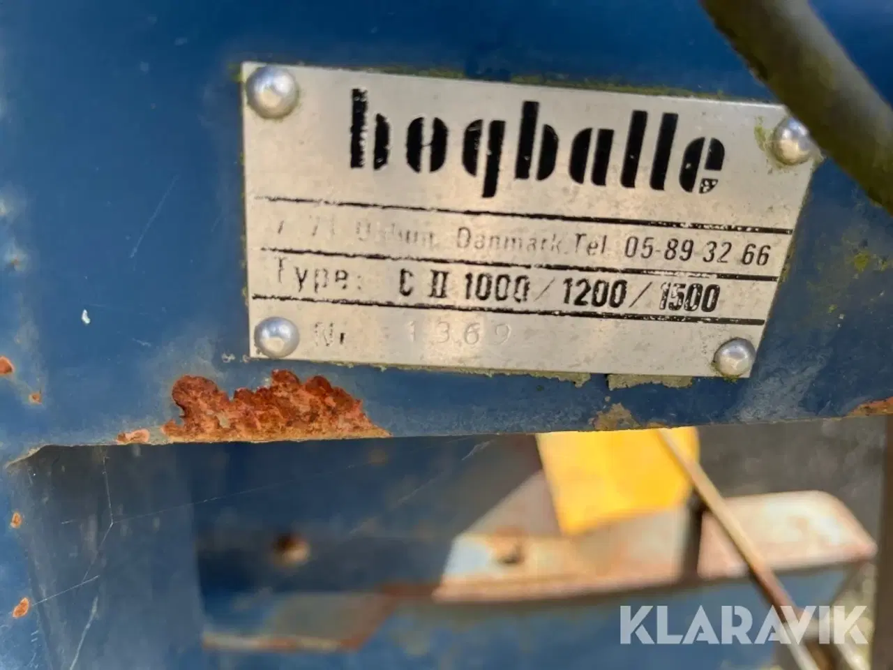 Billede 10 - Gødningsspredere Bøgballe CII 1000