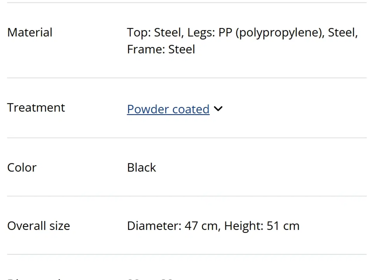 Billede 2 - JYSK Black Side Table