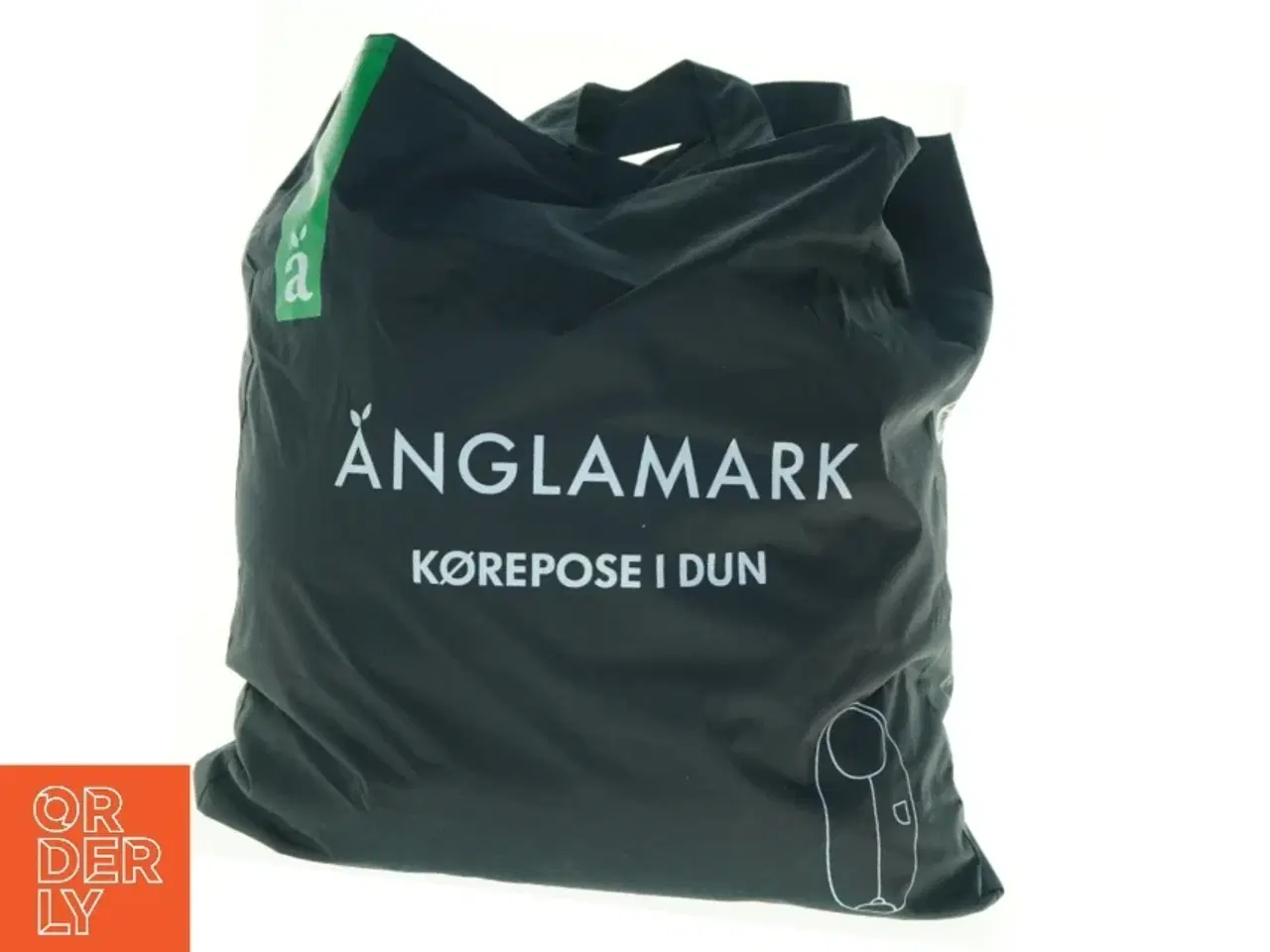 Billede 1 - &#196;nglamark svanemærket kørepose i dun (str. 95 x 49 cm)