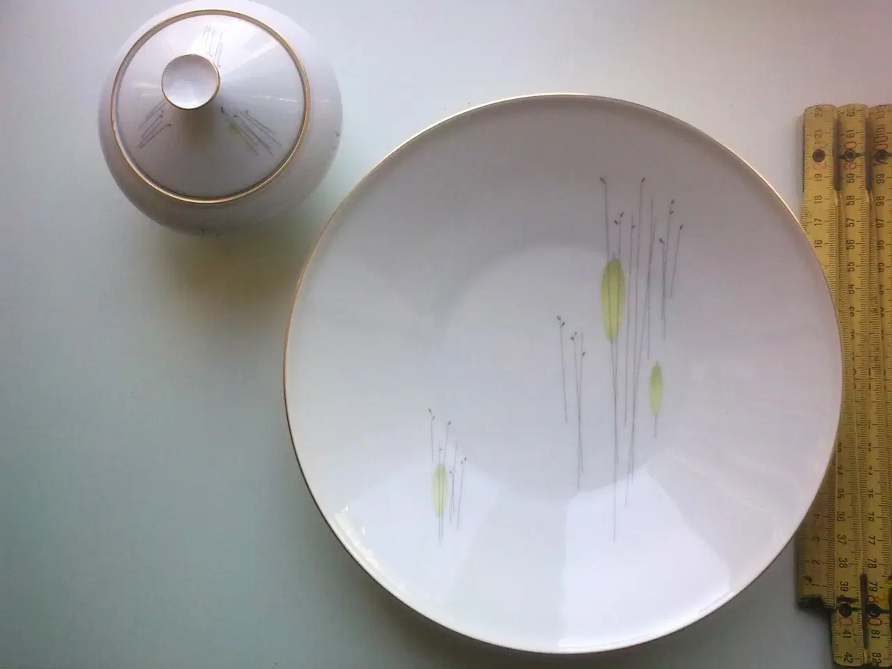 Billede 16 - Fredensborg lyseblå kongelig konfirmation m guld