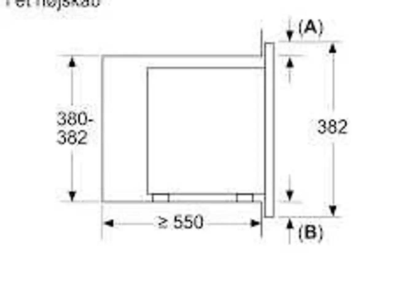 Billede 3 - Bosch BFL623MW3 Mikroovn til indbygning Hvid