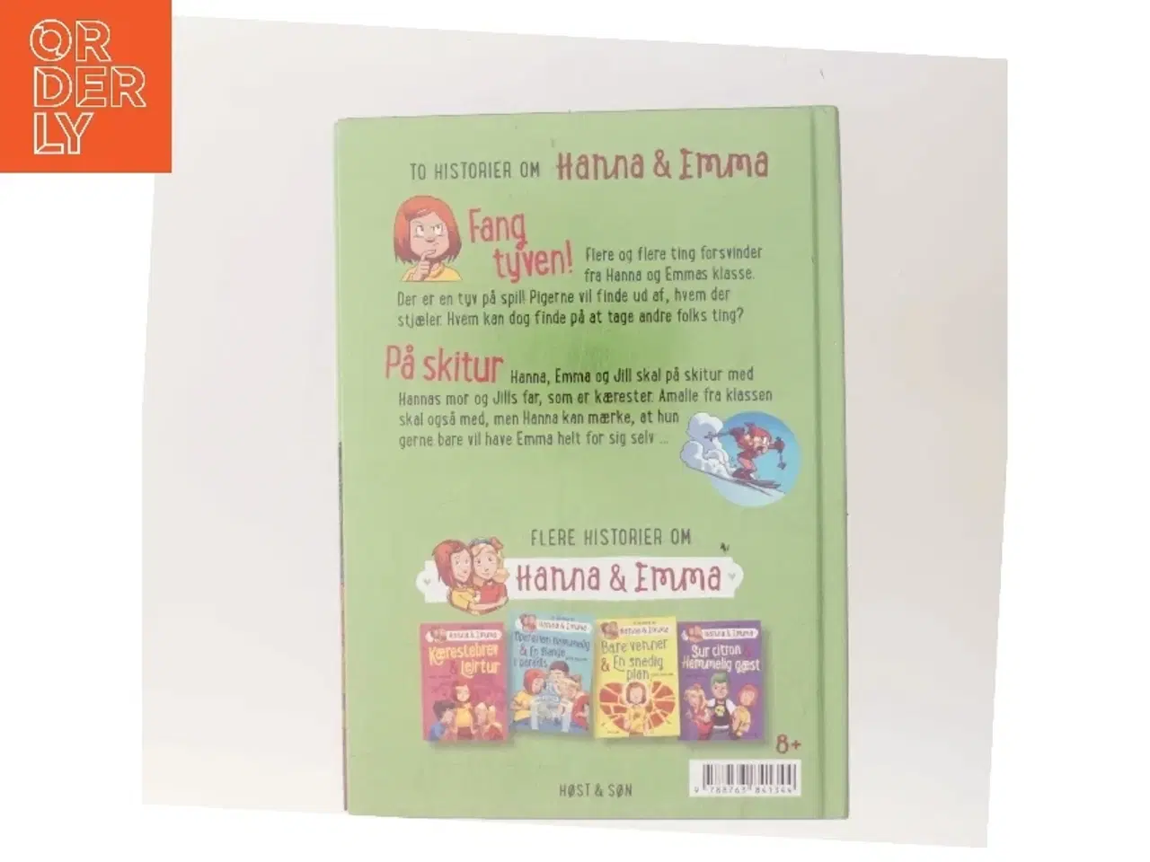 Billede 3 - Hanna & Emma 5 : Fang tyven og På skitur af Bente Bratlund (Bog)