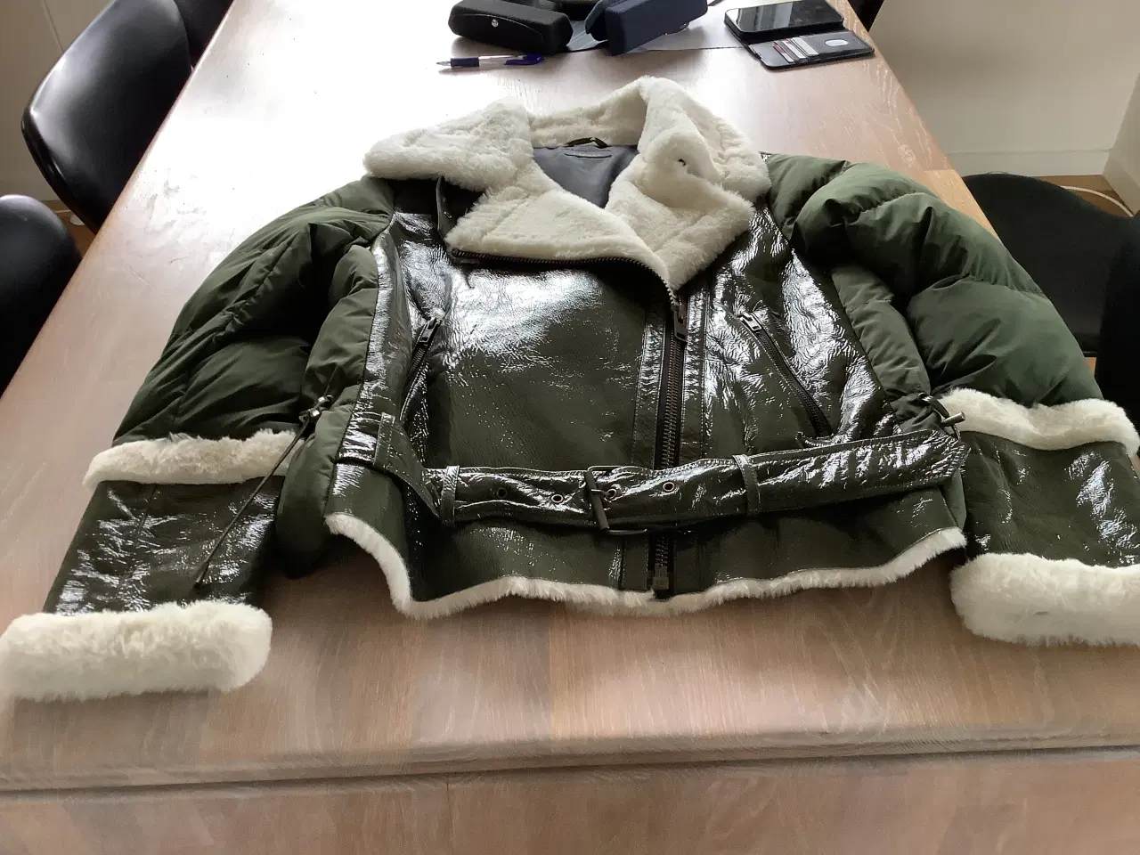 Billede 3 - Jakke i læder