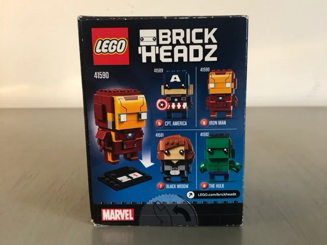 Billede 3 - LEGO BrickHeadz 41590 Iron Man uåbnet
