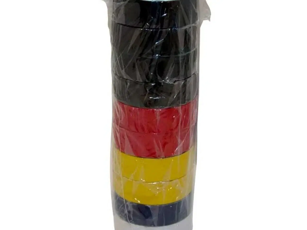 Billede 1 - HPX 10 stk isolerbånd farvemix 19mmx10m