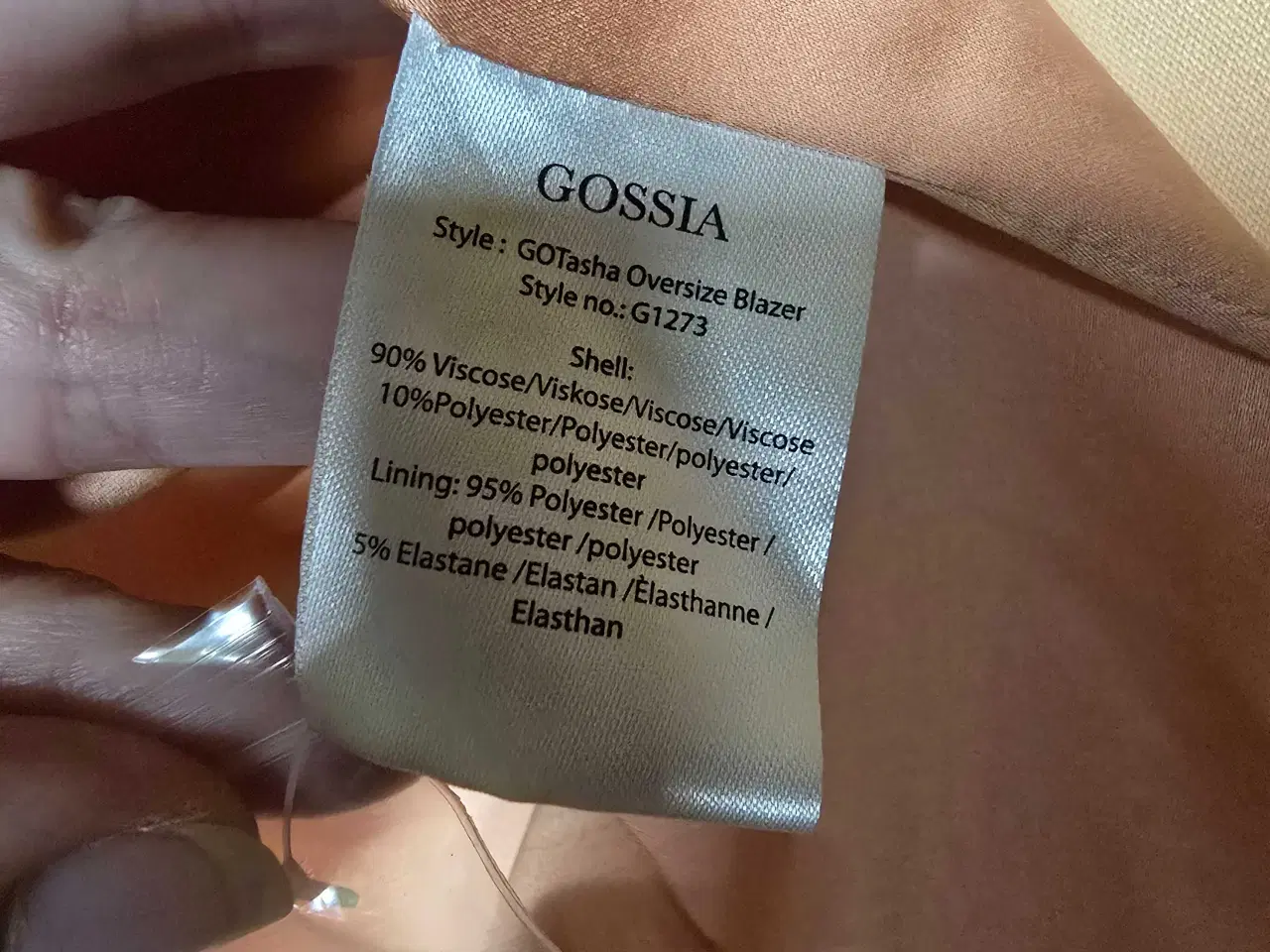 Billede 4 - Ny blazer fra Gossia