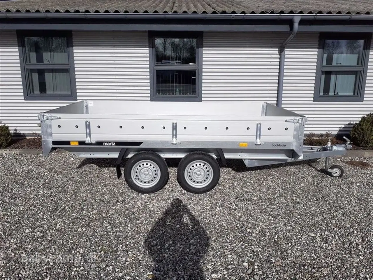 Billede 2 - 0 - Martz Transporter 300/2 Alu 750 kg   Stor ALU boggie trailer til Skarp pris