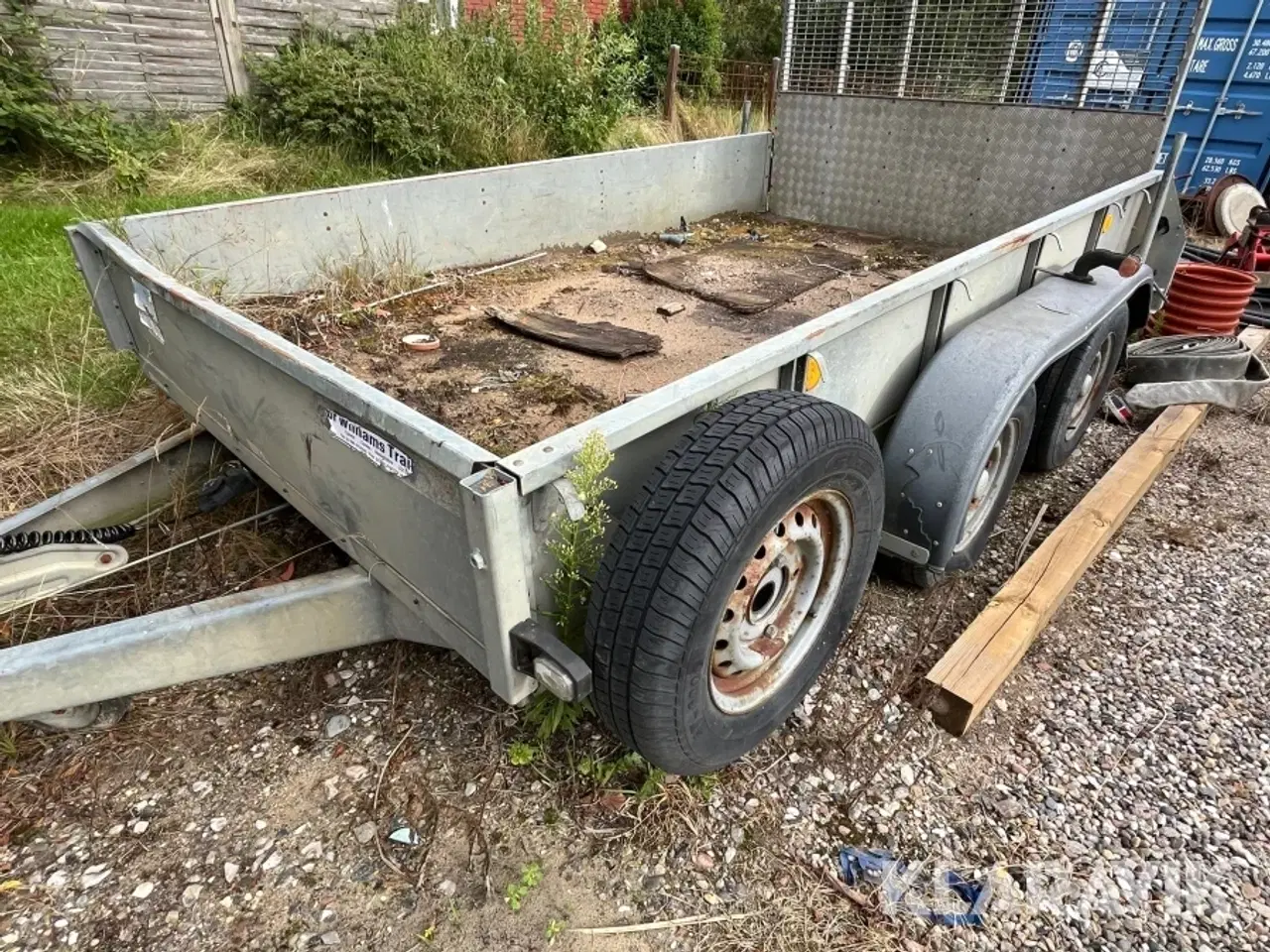 Billede 10 - Maskin trailer Ifor Williams uden indhold
