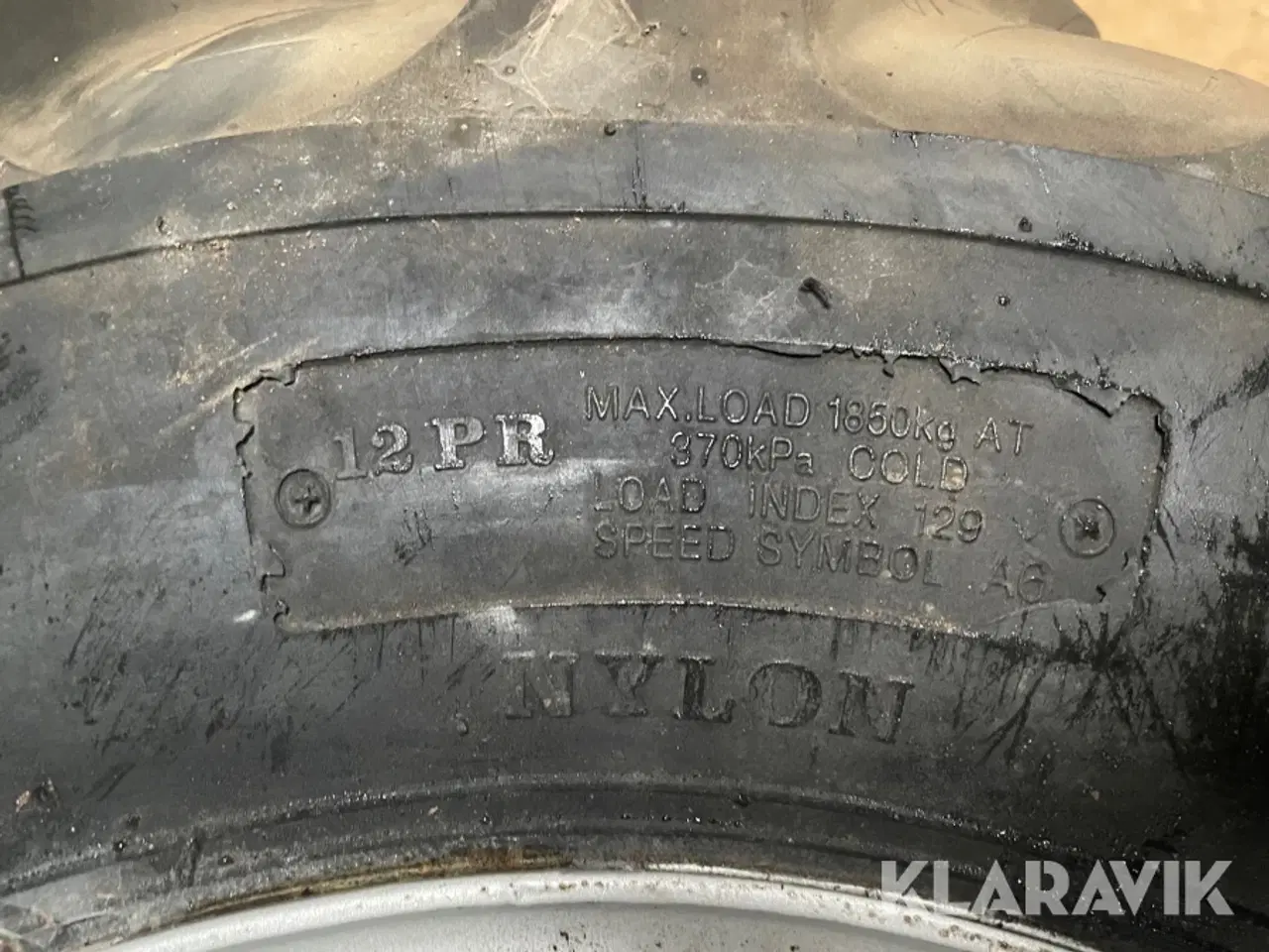 Billede 11 - Entreprenørdæk Dunlop Stabilia med skum - 4 styk