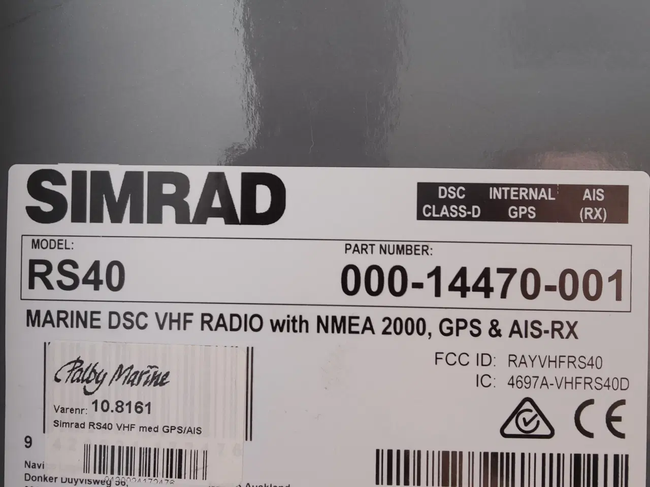 Billede 3 - Simrad RS40 Marine DSC VHF radio