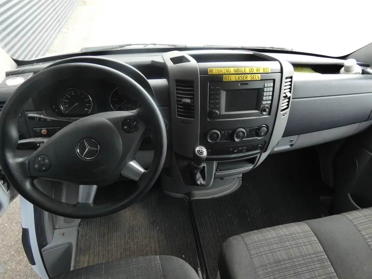 Billede 7 - Mercedes-Benz Sprinter 316 KASSEVOGN AUT, 2 SKYDEDØRE 2,1 CDI R2 163HK Van Man.