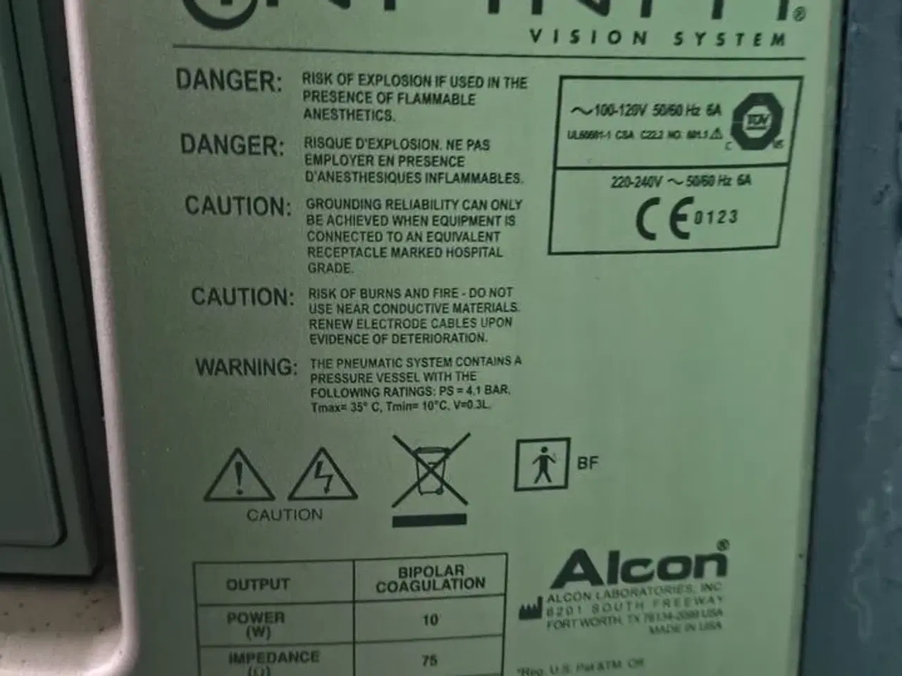 Billede 10 - Phacoemulsification ALCON Infiniti