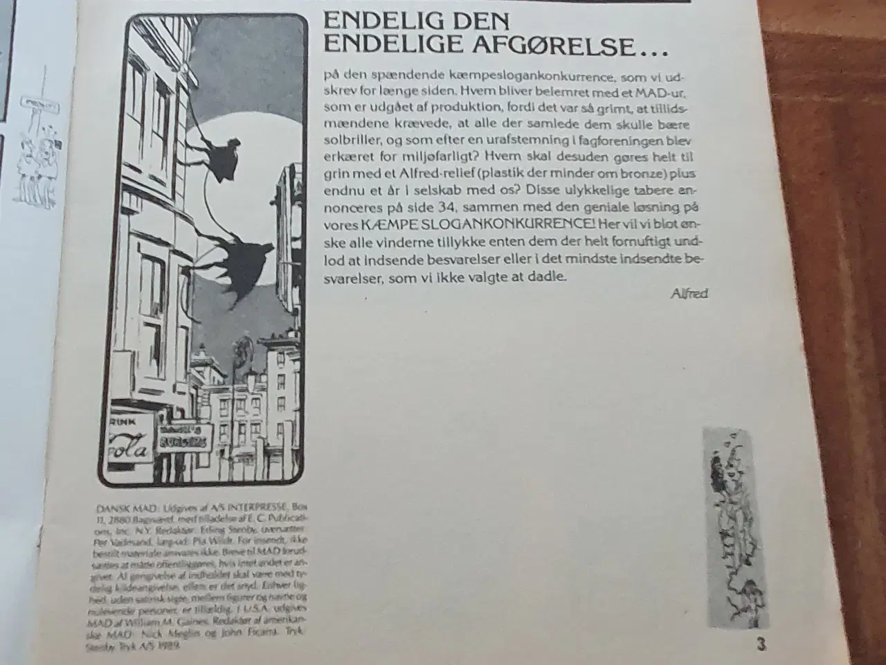 Billede 5 - Blæksprutten  16 stk Tegneserie  fra 1928 og frem