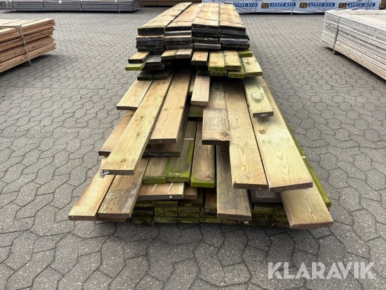 Billede 6 - Blandet lot Trykempraneret træ