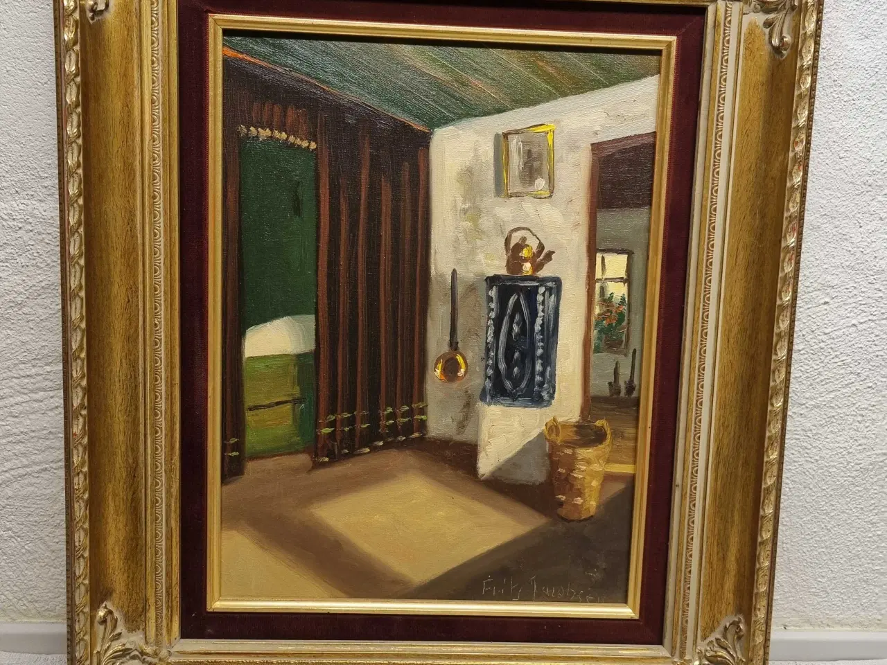 Billede 4 - Maleri af Fritz Jacobsen