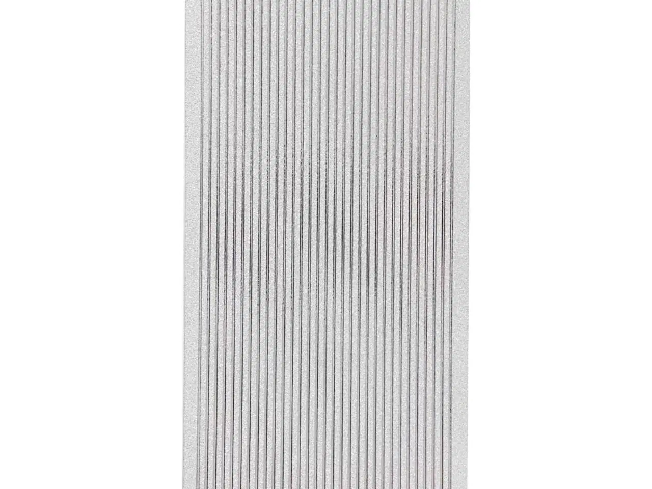 Billede 1 - Sølv Border Stickers 10x23 cm - Elegant Dekoration