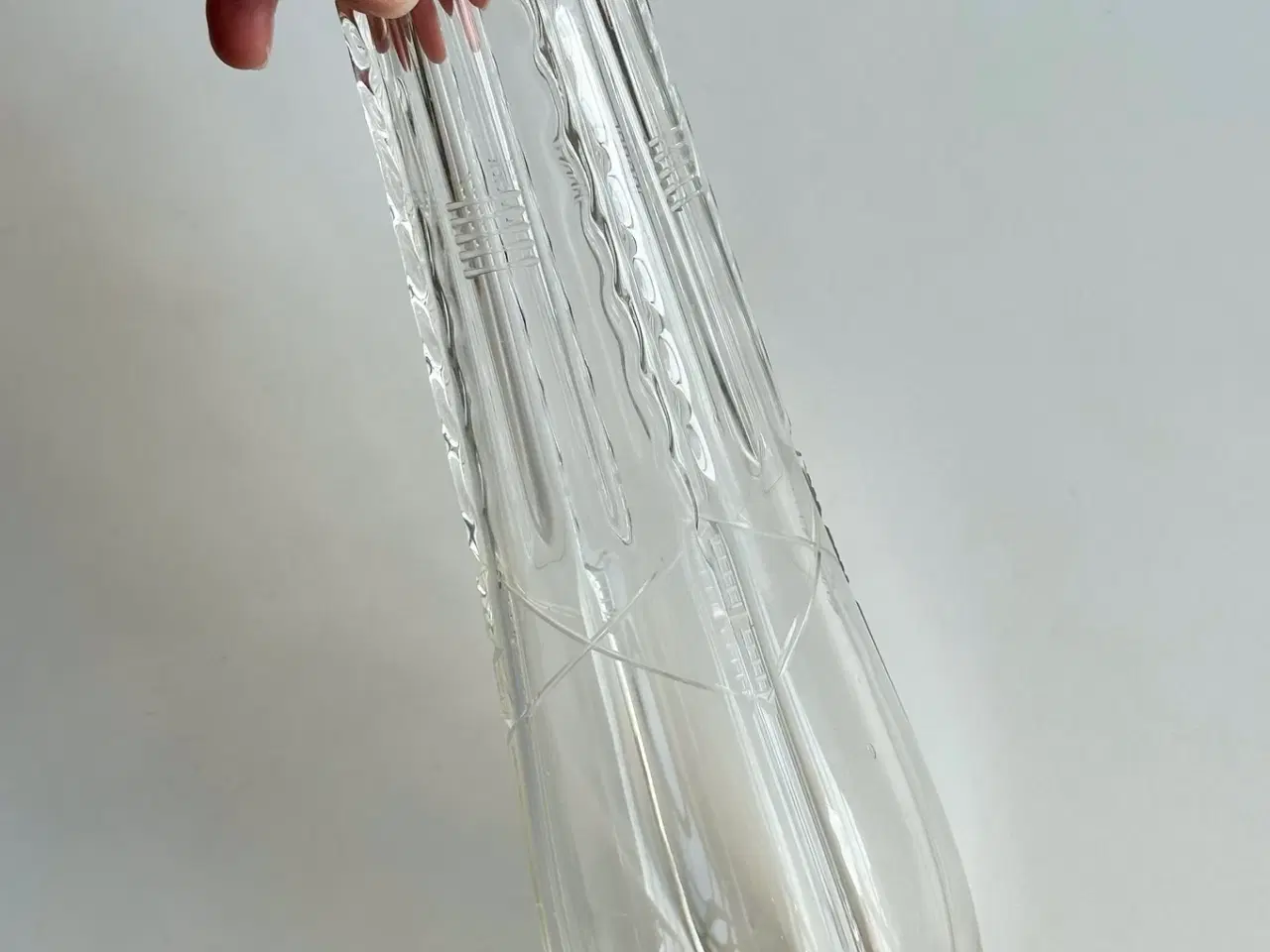 Billede 2 - Antik glasvase