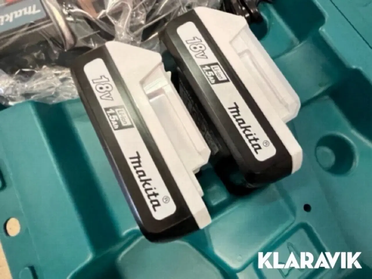 Billede 2 - Batteri/lade sæt Makita HP457DWE
