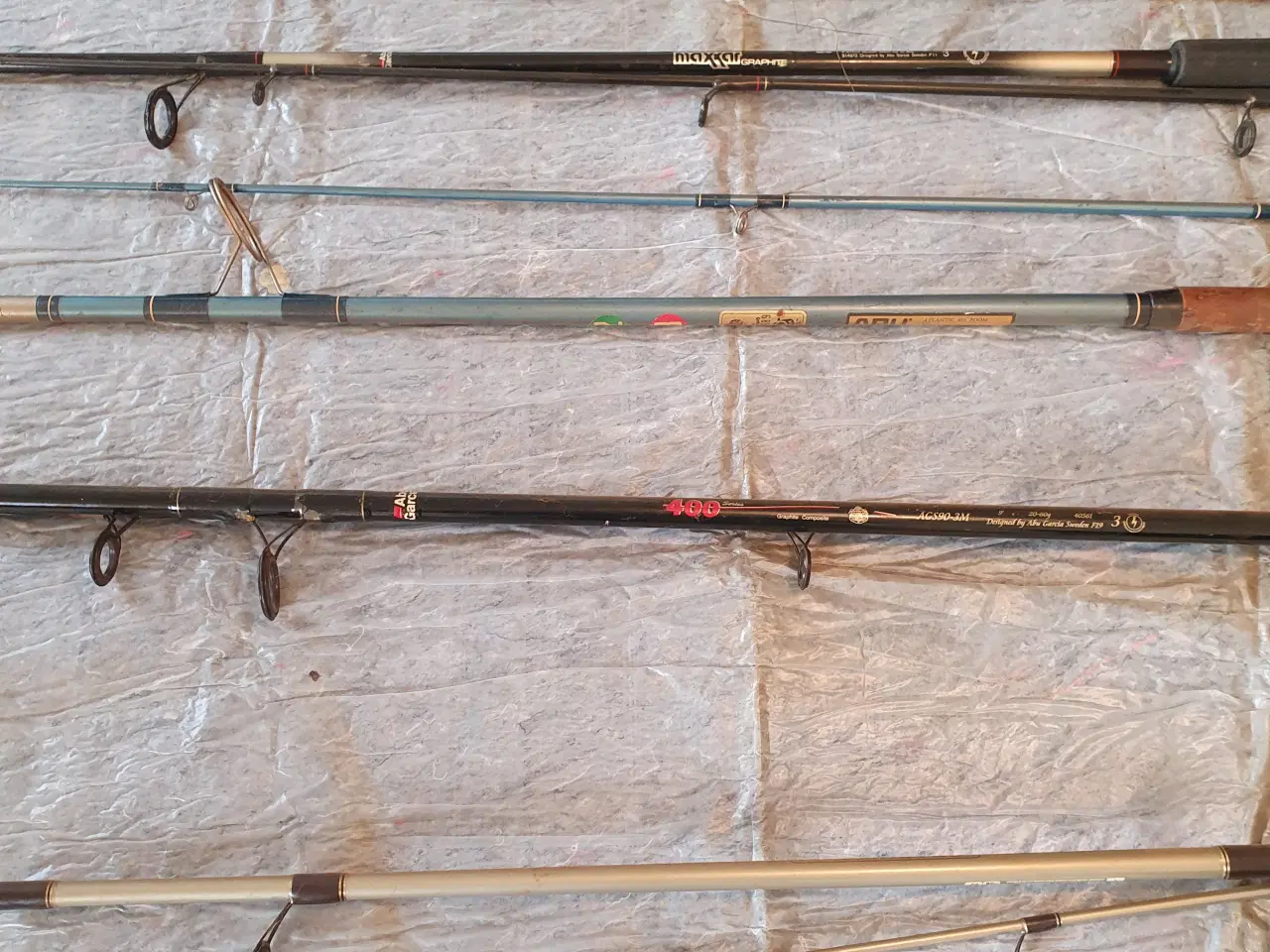 Billede 2 - Div fiskegrej hjul, stænger og div grej