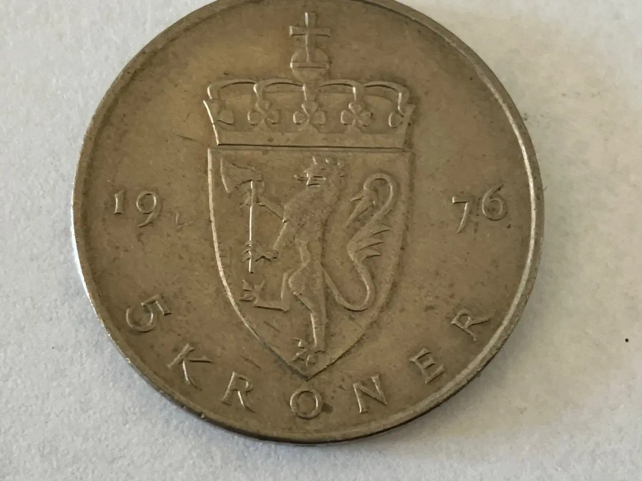 Billede 1 - 5 Kroner Norge 1976