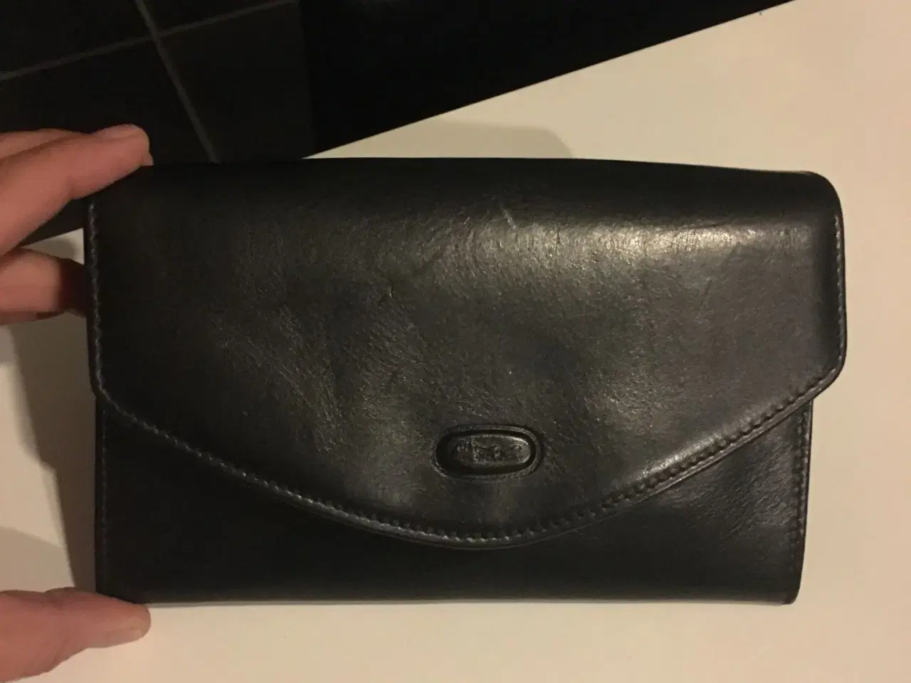 Billede 1 - NY Hansson pung i sort læder
