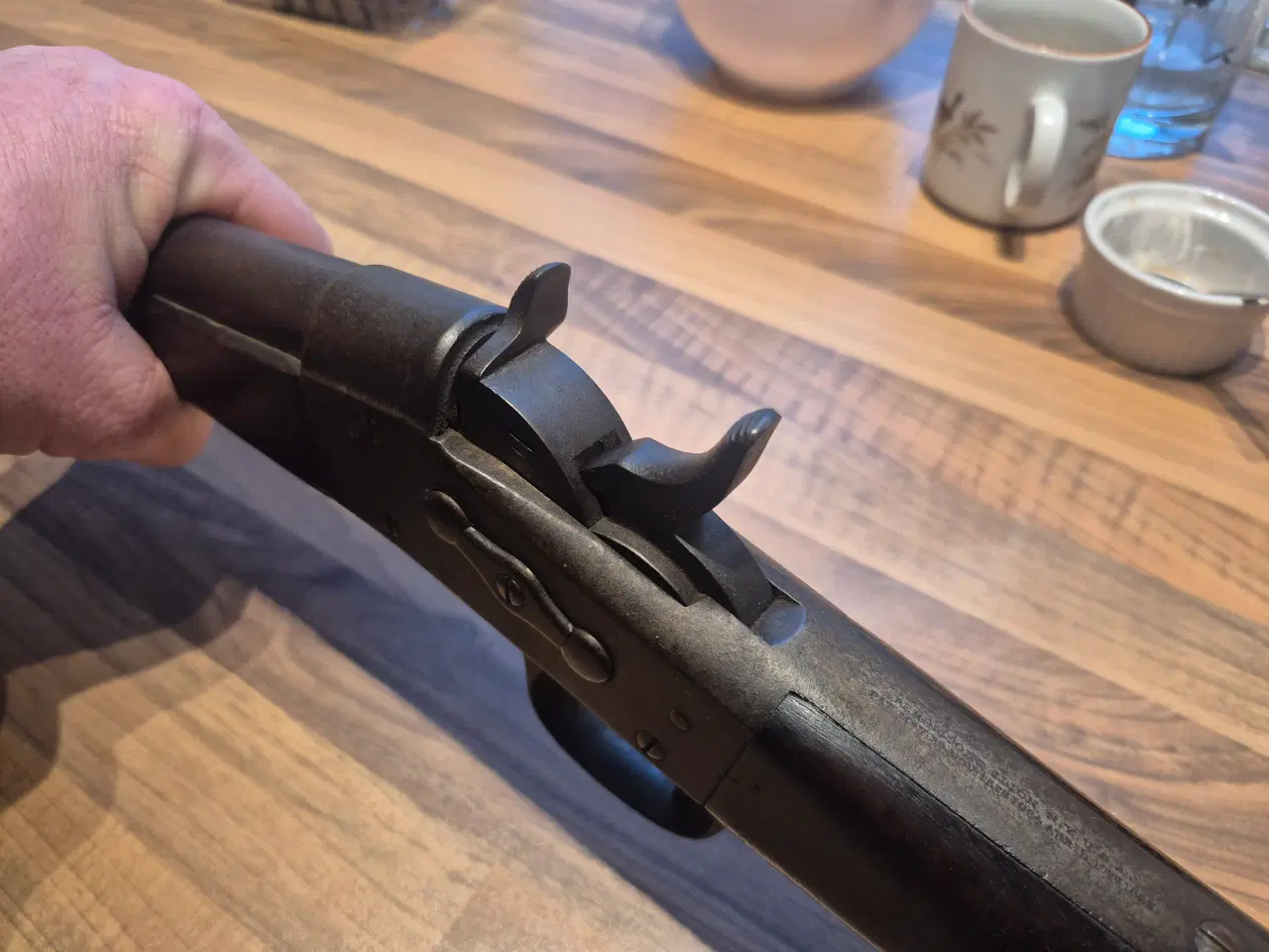 Billede 6 - Remington Rollingblock glat 1864. Flot stand. 