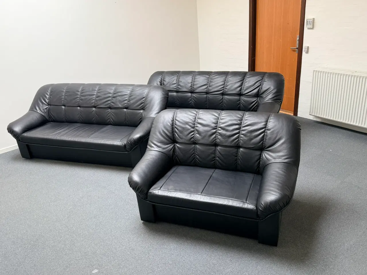 Billede 4 - Lædersofa / Læderlook