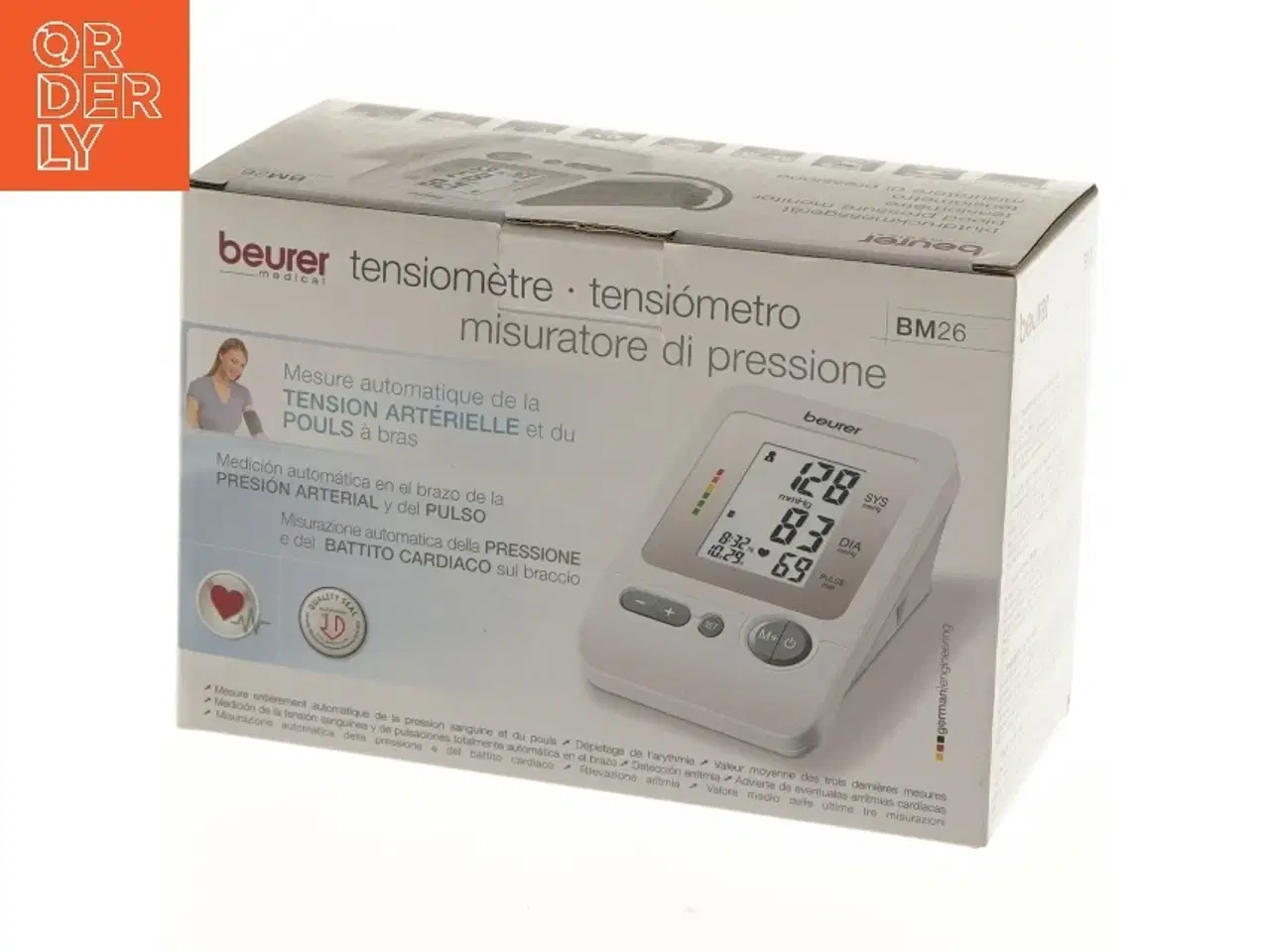 Billede 4 - Blodtryksmåler Beurer BM26 fra Beurer (str. 7x14x8,8 cm)