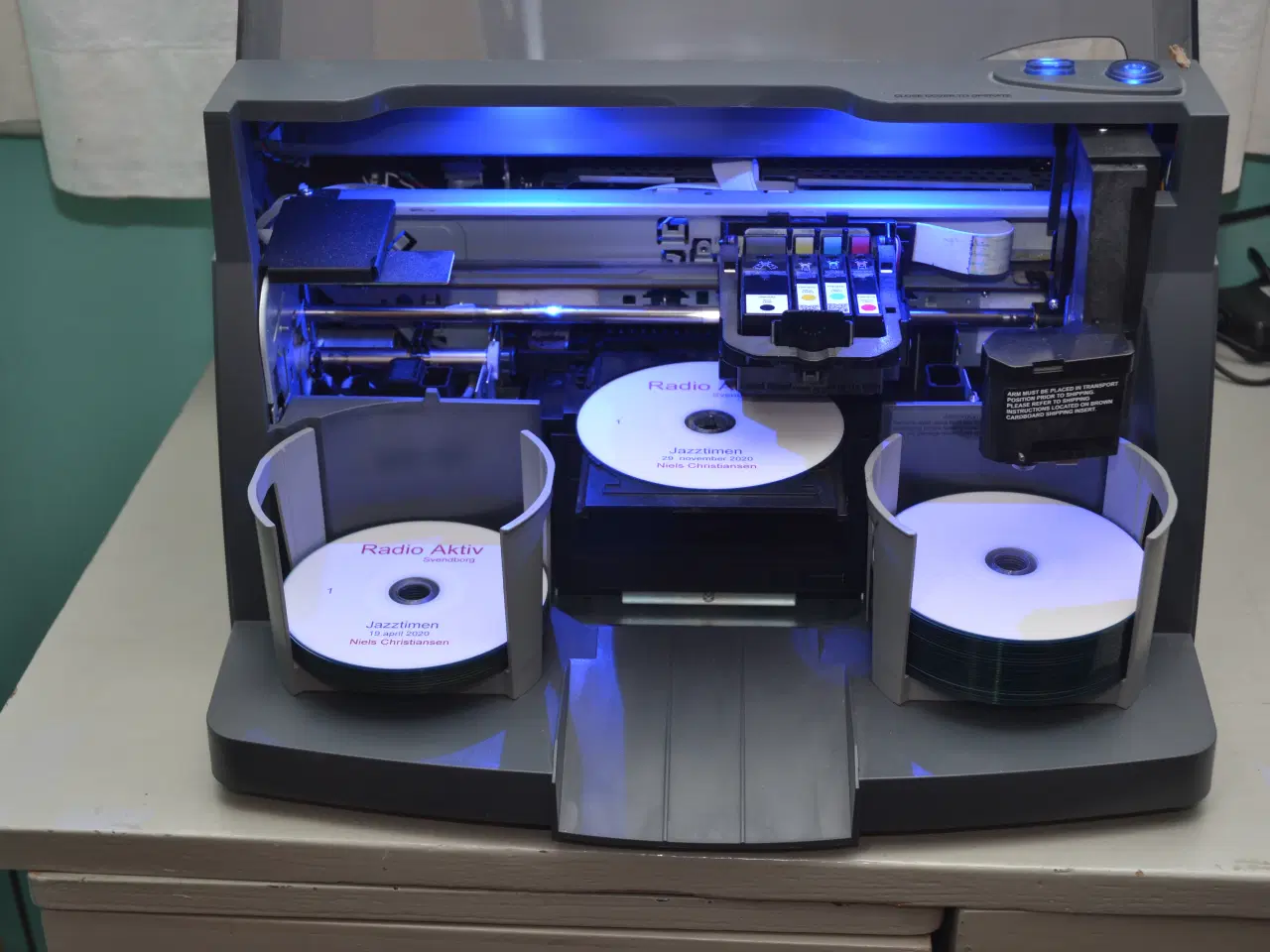 Billede 1 - Dobbelt CD og DVD brænder + printer