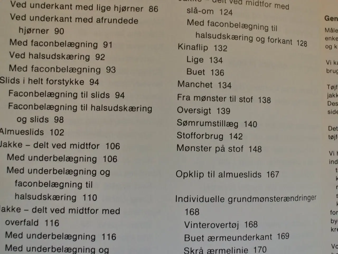 Billede 2 - sådan laver du modeller over dit kjortelgrundmønst